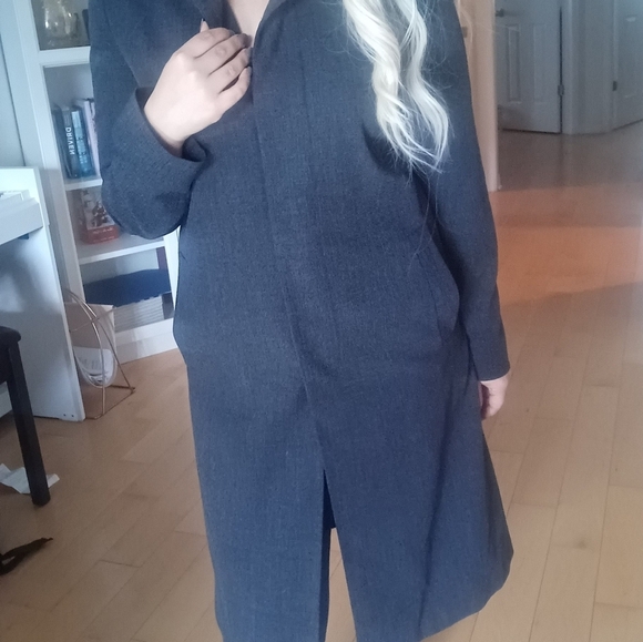 Club Monaco Women's Trench Blazer Coat Jacket - Picture 3 of 5